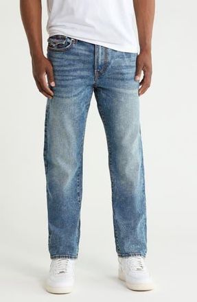 True Religion Geno Big T Flap Pocket Slim Fit Jeans in Light Celestine at Nordstrom Rack, Size 29