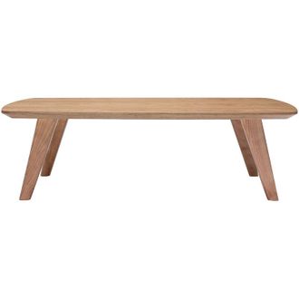 Miliboo Mesa De Centro N&oacute;rdica De Fresno 120 Cm Fifties