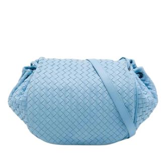 Bottega Veneta Pre-owned Bolso Cubo Tejido Nappa - Pre-owned - Mujer - Azul - ONE SIZE