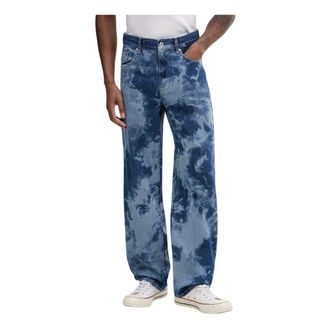 Karl Lagerfeld Jeans, Heren, Blauw, W32, Katoen, Straight Jeans