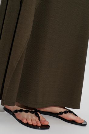 Tory Burch Gemini Link Jelly Slides, Womens, Black