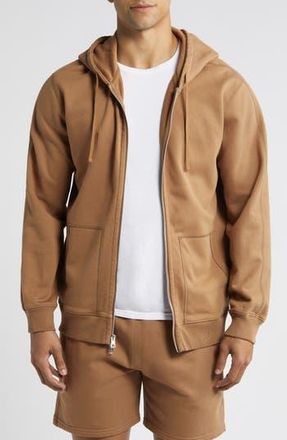 Reigning Champ Midweight Terry Classic Full Zip Hoodie in Clay at Nordstrom Rack, Size Large