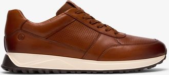 Clarks Radwell Tie Tan Leather