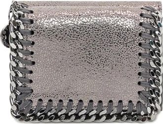 Stella McCartney Portafoglio Falabella con catena - Argento