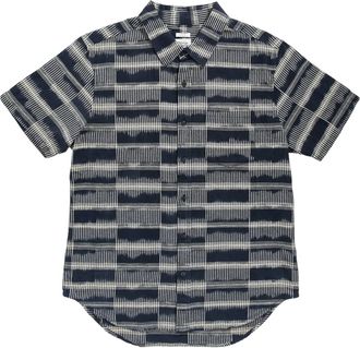 Bridge & Burn Mens Harbor Slim Shirt In Ikat Plaid