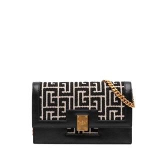Balmain Pre-owned Jacquard Crossbody Bag - Dames - Pre-owned - Veelkleurig - Maat: ONE Size