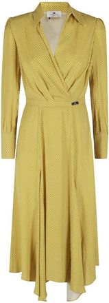 Elisabetta Franchi Mujer, Vestidos, Amarillo, Talla: L