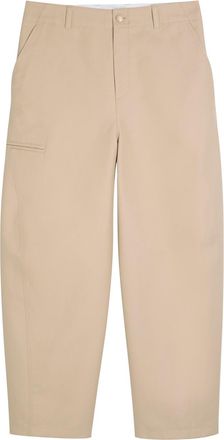 Givenchy Couture Workwear Wide-leg Cotton Trousers - Beige - 52 (IT52 / XL)