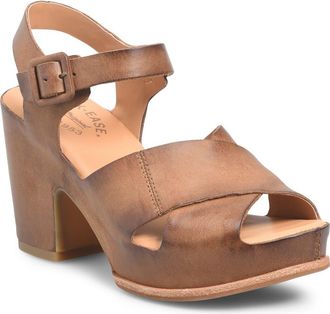 Kork-ease San Isabel Sandal in Brown Leather at Nordstrom Rack, Size 11