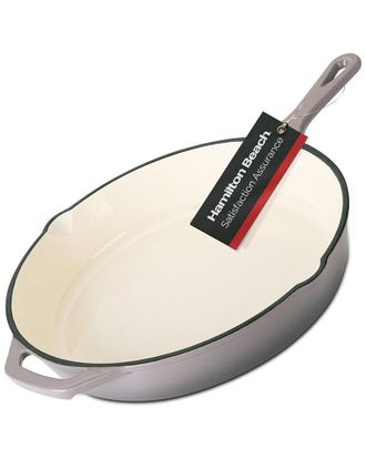 Hamilton Beach Cast Iron Fry Pan 12In