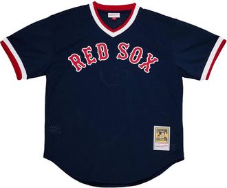 Mitchell & Ness T-shirt MLB Red Sox 1990 Ted Williams - Blu