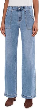 Sanctuary Sculpted Insider Wide Leg Womens Clothing Keep Up : 32, Cotton/Denim/Polyester