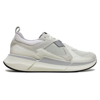 Ecco Ecco Biom 2.2 830774 Leather Textile Mens Fashion Trainers - Shadow White - Size:UK 12-12.5