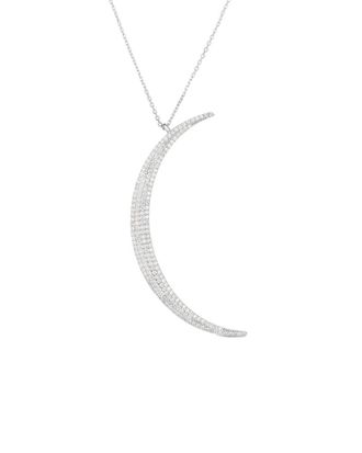 Sphera Milano 18K Over Silver Cz Necklace