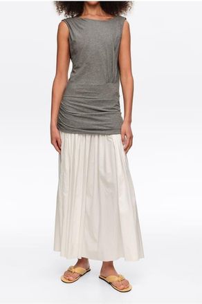 Bimba & Lola Two-Tone Melange Gray Sleeveless Dress in Grey at Nordstrom, Size X-Small Eu