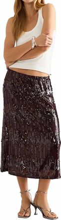Baum Und Pferdgarten Jaino Midi Skirt In Purple