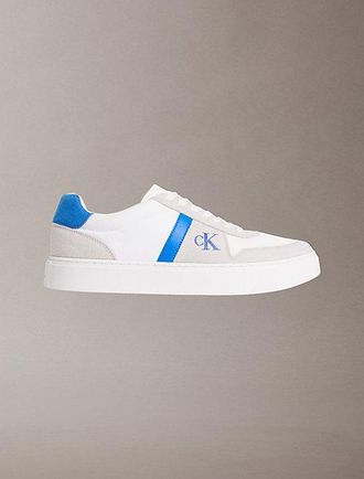 Calvin Klein CK Baseline - Leren sneakers met signature logo