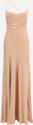 Pinko Abito slipdress lungo con strass Woman 42
