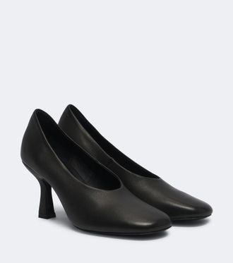 Souliers Martinez Berlin leather pumps