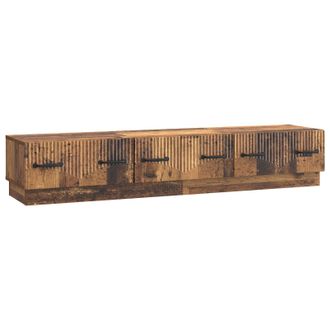 vidaXL Mueble De Tv Con Caj&oacute;n Madera Envejecida 147 X 34,5 X 27 Cm Vidaxl