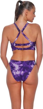 Sunsets Dora Double Tab Bikini Swim Bottoms in Rendezvous at Nordstrom, Size X-Small