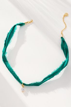 Cloverpost Silk Pendant Necklace