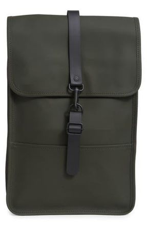 Rains Mini Waterproof Backpack in Green at Nordstrom Rack