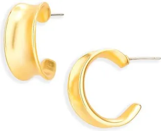 Karine Sultan Soft Curve Hoop Earrings in Gold at Nordstrom