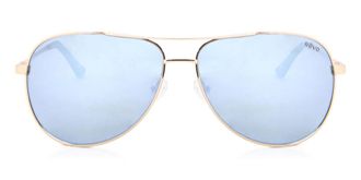 Revo RE 1014 RELAY Polarized 04BL Mens Sunglasses Silver Size 59