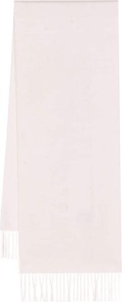 N.Peal fringed cashmere scarf - unisex - Cashmere - One Size - Pink