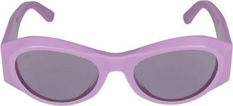 Balenciaga Zonnebrillen - unisex - Zonnebrillen - Paars - 55 MM - Accessoires