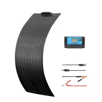 OEM Kit Di Pannelli Solari, Potenza Da 50w A 100w, Silicio Monocristallino, Design Flessibile