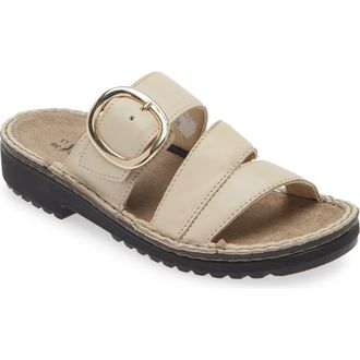 Naot Frey Sandal in Soft Ivory Leather at Nordstrom Rack, Size 10Us / 41Eu