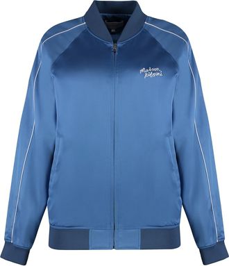 Maison Kitsuné Viscose Full-zip Sweatshirt