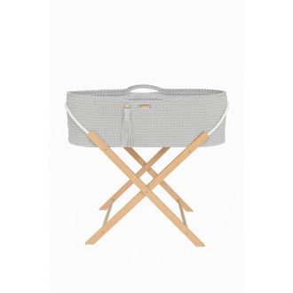 OEM Mois&eacute;s Boho Hecho A Mano Con Soporte - Gris Claro