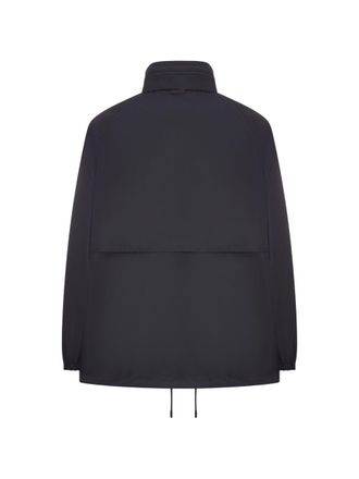 Saint Laurent Nylon Rain Coat - Black