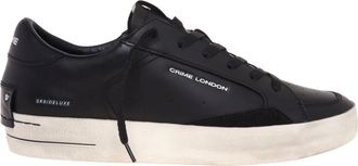 Crime London Sk8 Deluxe - - Shoes - Uomo - Nero - 44 EU