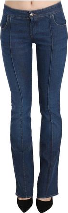 Just Cavalli Dames, Jeans, Blauw, Maat: 2XS Denim