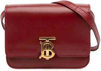 Burberry Pre-owned Cross Body Bags, female, Red, Size: ONE SIZE Pre-owned Vintage Crossbody Bag