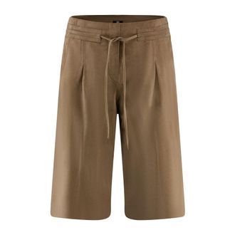 Riani Leren Shorts - Dames - Korte Broeken - Bruin - M - Korte Broeken