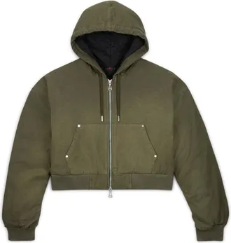 Nike Jordan (WMNS) Air Jordan x Travis Scott Canvas Jacket Cargo Khaki FD9113-325
