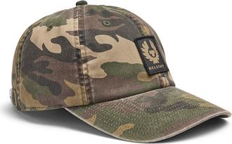 Belstaff PHOENIX CAMO CAP Size: OS, colour: GREEN