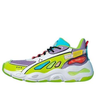 Li-Ning Butterfly x Toys Total Mobilization Green Purple AGLP151-1
