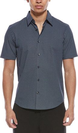 Theory Irving Hex Geo Shirt
