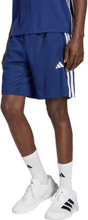 adidas Essentials 3-Stripes Performance Shorts in Dark Blue/White at Nordstrom Rack, Size Xx-Large