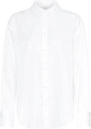 Kaffe Shirts - Dames - Overhemden - Wit - XL - Overhemden