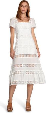 Belle & Bloom The Wild Rose Hour Lace Dress in White at Nordstrom, Size X-Small