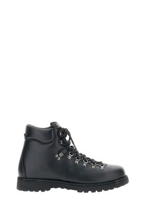 Diemme Rugged Outdoor Lace-Up Hiking Boots With Padded Collar