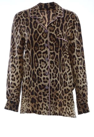 Dolce & Gabbana Dames Katoenen Lange Mouwen Shirt