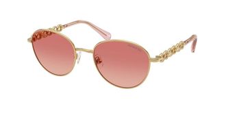Swarovski SK7049 4004A5 Womens Sunglasses Gold Size 52